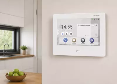   DS-KH9510-WTE1(O-STD) premium Android Wi-Fi IP video domofoni