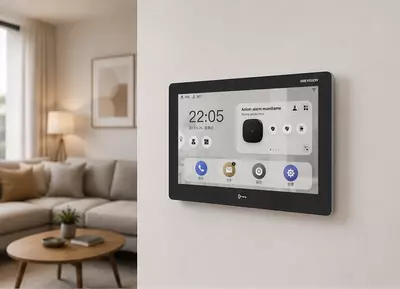  Домофон DS-KH9510-WTE1/Black Только в розницу