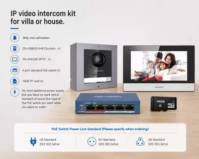 DS-KIS602(B) IP video domofon to‘plami