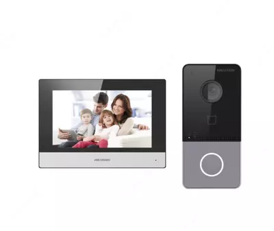  Домофон DS-KIS603-P(B)(O-STD) - 