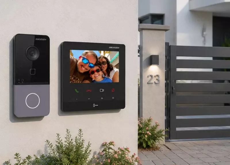  DS-KIS606-P 4 dyuymli IP video domofon to‘plami - 