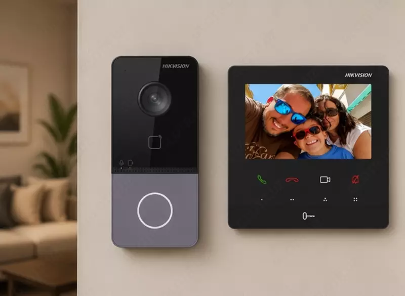  DS-KIS606-P 4 dyuymli IP video domofon to‘plami Chakana savdo