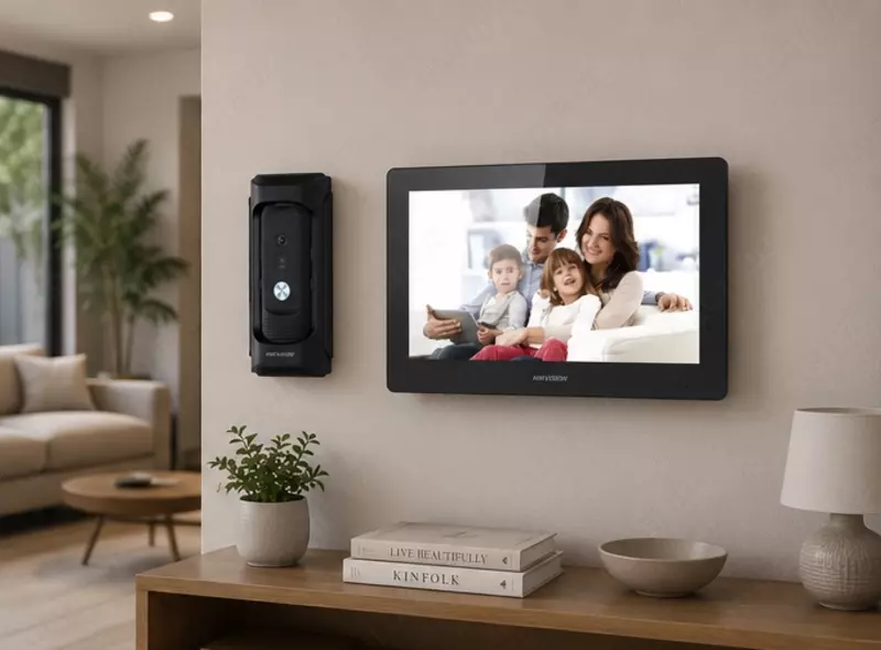   DS-KIS606-P(B) 10 dyuymli IP video domofon to‘plami