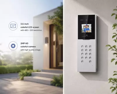 DS-KD8023-E6 IP video domofon tashqi paneli
