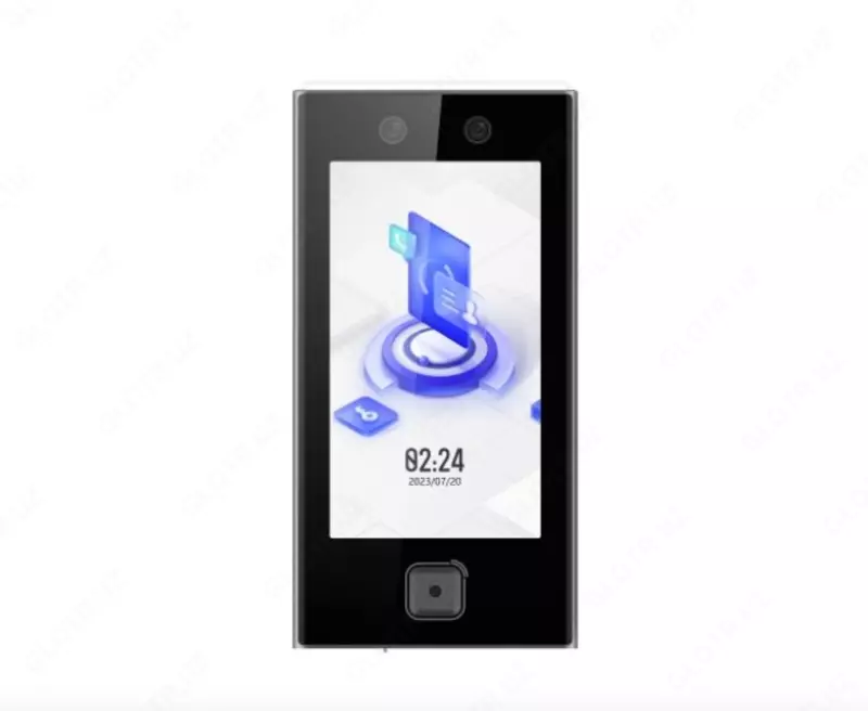  DS-K1T670MX-QR(O-STD) yuzni aniqlash funksiyasiga ega kirishni nazorat qilish terminali - 