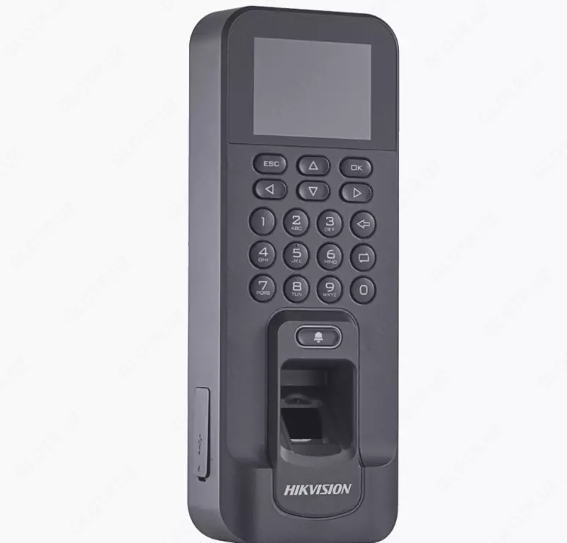   DS-K1T804AEF biometrik kirishni nazorat qilish terminali (barmoq izi va EM karta bilan ishlovchi kirish nazorati terminali)