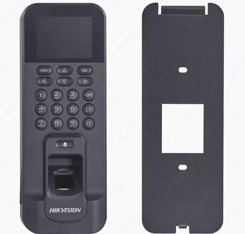  DS-K1T804AEF biometrik kirishni nazorat qilish terminali (barmoq izi va EM karta bilan ishlovchi kirish nazorati terminali) Chakana savdo