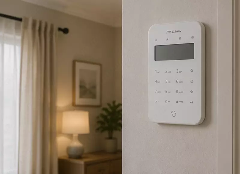  DS-PK1-LT-WB LCD ekranli simsiz boshqaruv klaviaturasi - 