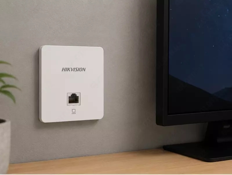 DS-3WAP521-SI devorga o‘rnatiladigan Wi-Fi kirish nuqtasi