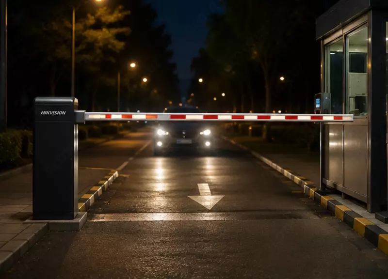   DS-TMG001-3D (3.6–6m) sakkiz qirrali teleskopik shlagbaum strelasi