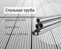 Стальная труба 20х1.45 (15) х/к