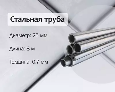 Po‘lat truba 25x0.7 (20) s/q