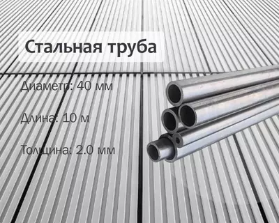 Стальная труба 40х2.0 (32) г/к
