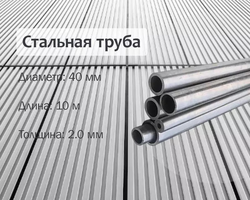Стальная труба 40х2.0 (32) г/к