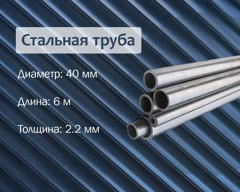 Стальная труба 40х2.2 (32) г/к