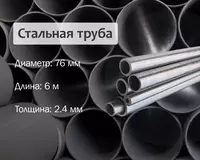 Стальная труба 76х2.4 г/к