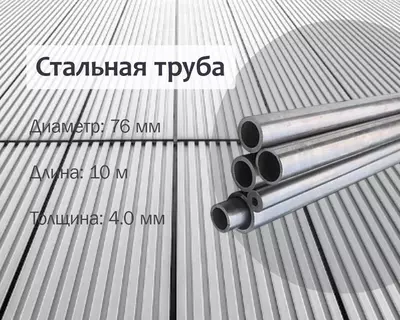 Стальная труба 76х4.0 г/к
