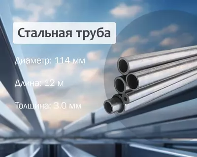 Стальная труба 114х3.0 г/к