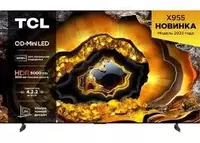 от {0} сум Телевизор TCL 115X955 Premium QD-Mini-LED 144Гц