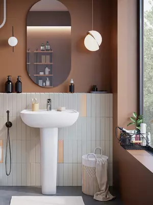 Aralashtirgich uchun teshikli Santek Longi 55 rakovinasi Chakana savdo