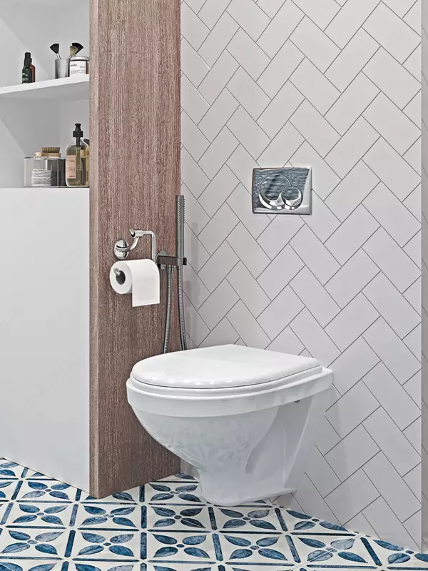 PEK Santek Boreal: osma kosa + instalatsiya + mikrolyftli o‘tirish joyi + oq rangli panel - 2 222 000 so'm