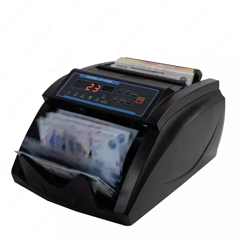 980 000 сум DORS 1040 U Счетчик банкнот с проверкой подлинности (мультивалютный)