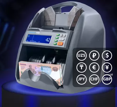 DORS 750 M2 Kompleks detektorlash va valyutani avtomatik aniqlash imkoniyatiga ega aqlli hisoblagich