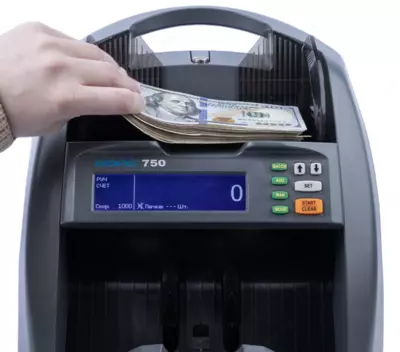 DORS 750 M2 Kompleks detektorlash va valyutani avtomatik aniqlash imkoniyatiga ega aqlli hisoblagich Chakana savdo