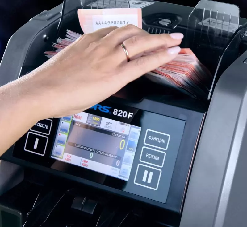 11 800 000 сум DORS 820F Новейший двухкарманный сортировщик банкнот мультивалютный с сортировкой по ветхости