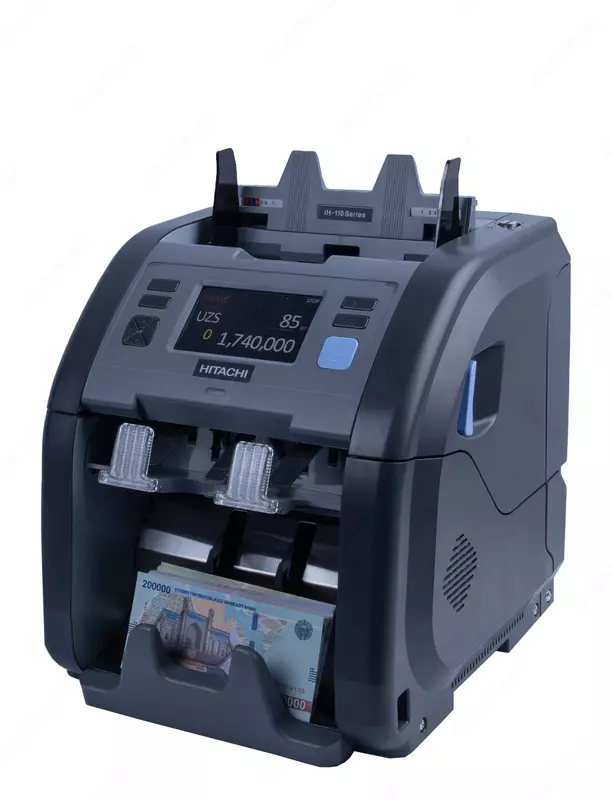 HITACHI iH-110 двухкарманный счетчик-сортировщик банкнот