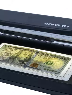 DORS 125 ультрафиолетовый просмотровый детектор банкнот Только в розницу