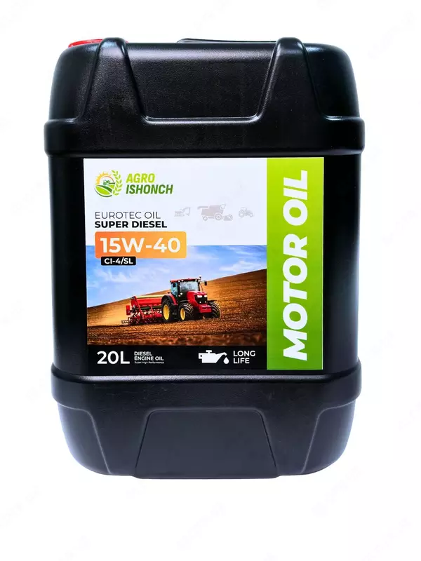 Моторное масло для дизельных двигателей Agro Ishonch 15W-40 (CI-4/SL)