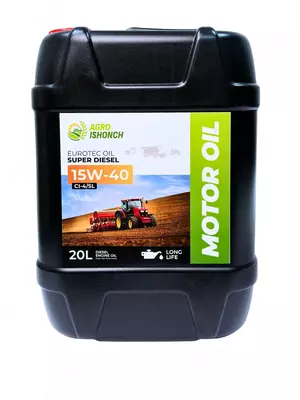 Моторное масло для дизельных двигателей Agro Ishonch 15W-40 (CI-4/SL)