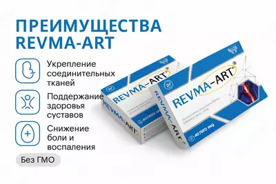 БАД REVMA-ART 550 мг 40 капсул