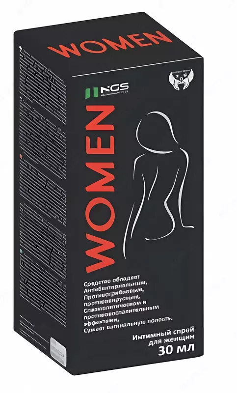WOMEN - Ayollar intim salomatligi va gigiyenasini saqlash uchun tabiiy sprey - {0} so'mdan