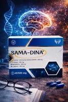 БАД SAMA-DINA 500 мг 40 капсул  капсулы для улучшения работы мозга и профилактики стресса