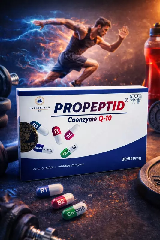 BAD Propeptid Со-Q10 30 dona  vitamin  aminokislota  BCAA kapsula