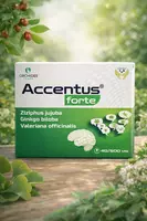 БАД ACCENTUS Forte 500 мг 40 капсул  капсулы от бессонницы и для улучшения работы нервной системы