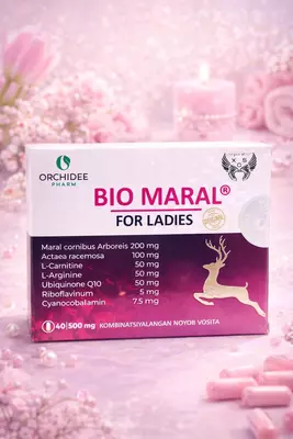 BAD BIO Maral For Ladies 500 mg 40 dona  ayollar jinsiy salomatligi uchun kapsula