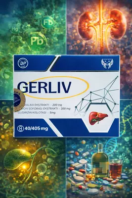 BAD GERLIV 405 mg 40 dona  jigar kasalliklarini oldini oluvchi kapsula