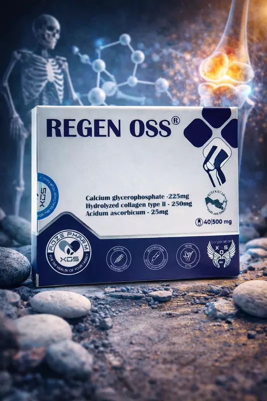BAD Regen Oss 500 mg 40 dona  suyak toqimalarini mustahkamlovchi kapsula