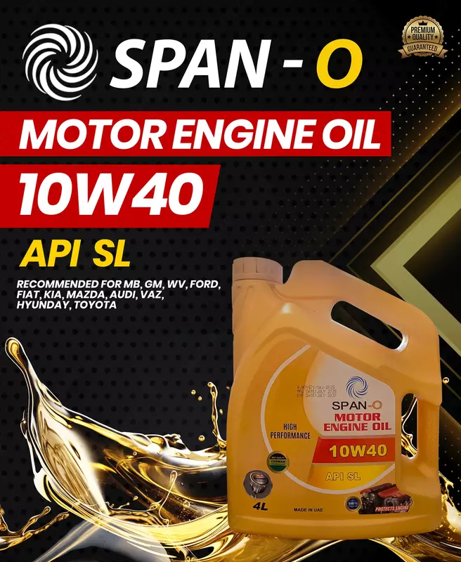 Моторное масло SPAN-O 10W-40