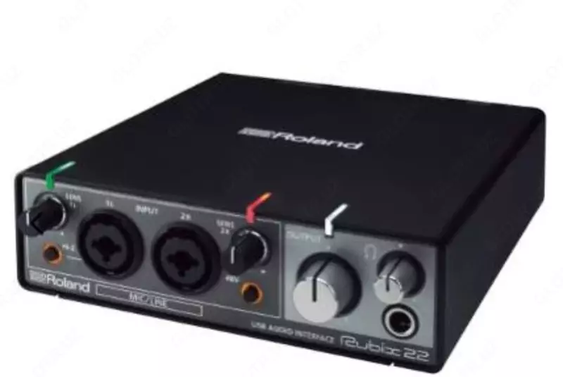 Аудиоинтерфейс записи USB-C (Roland RUBIX 22 или альтернативный вариант)