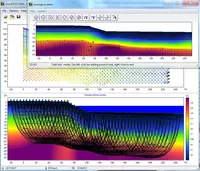 Программа для двумерной обработки и интерпретации данных сейсмической томографии-ZondST2d Saber Technology