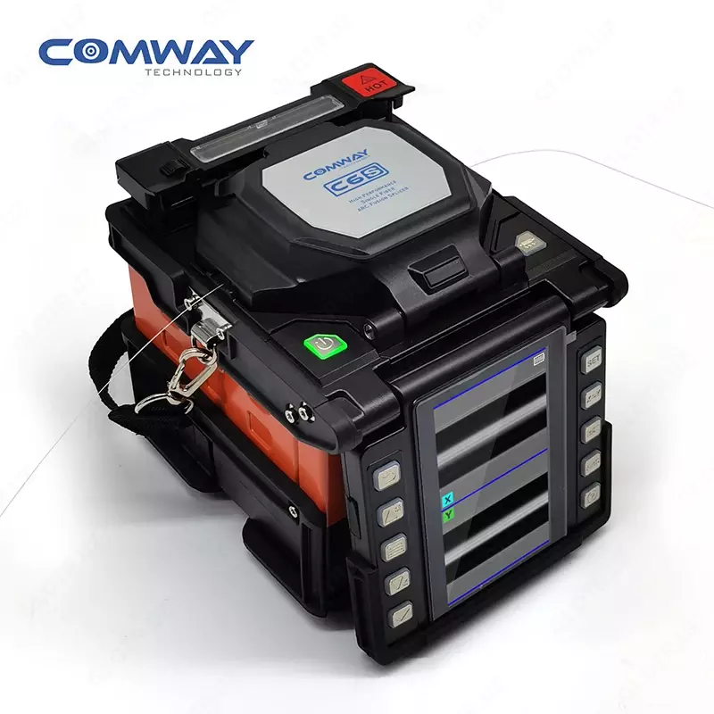COMWAY C6S Fiber Fusion Splicer yuqori texnologiyali payvandlash apparati