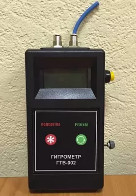 Микропроцессорный индикатор влажности и температуры (влагомер) ГТВ-002