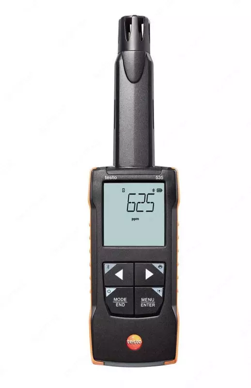 Анализатор концентрации углекислого газа в системах вентиляции и кондиционирования воздуха TESTO 535