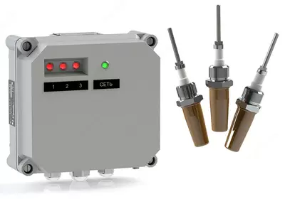 Suyuqlik darajasi sensori-rele ROS-301-1; -2; -3; -4 (UKHL)