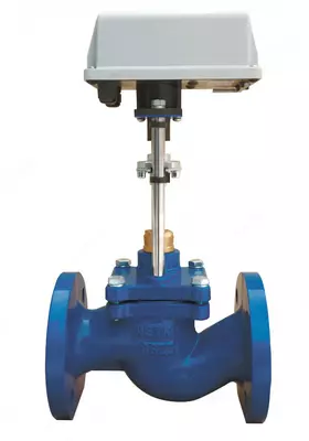  Клапан запорно-регулирующий фланцевый с электроприводом ЗРК 25ч945п ТУ 3722-24-36329069-2014 - 