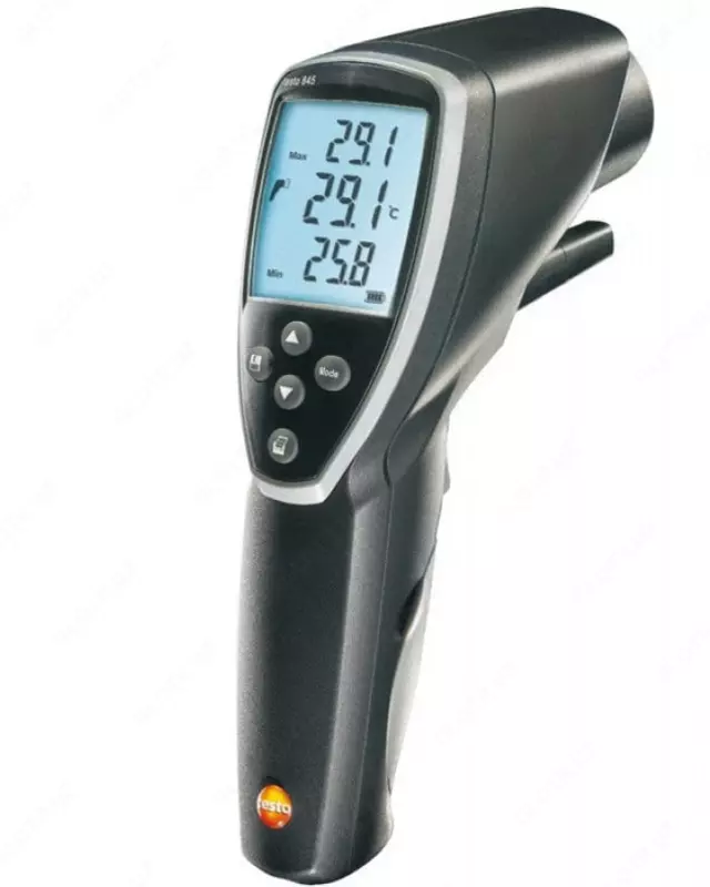 Пирометр (инфракрасный термометр) TESTO 845 среднетемпературный  сигнализирующий  лазерный целеуказатель